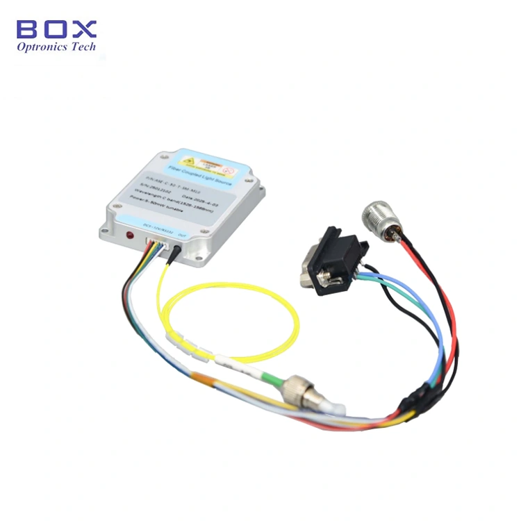 Micromodul cu sursă de lumină ASE în bandă largă în bandă C