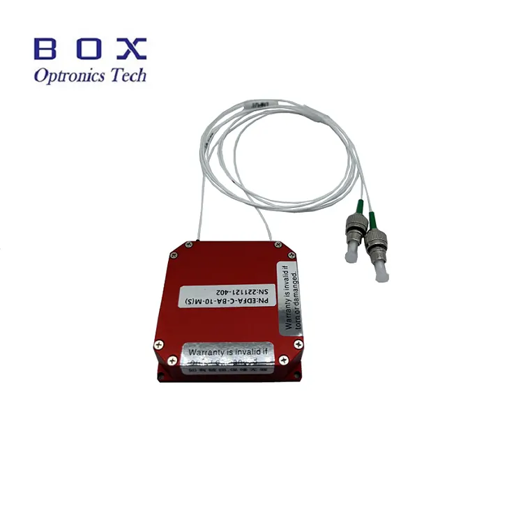 Amplificator de amplificare cu fibră dopată cu erbiu în bandă C cu micromodule